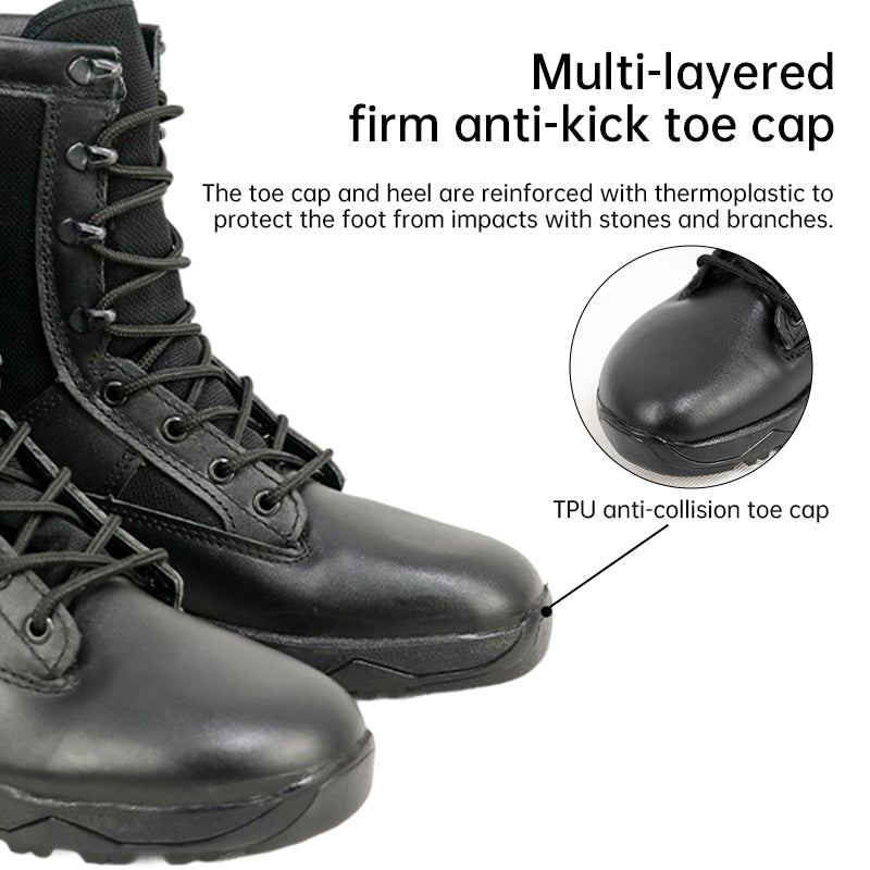 Original Russian military issue. New VKBO 2.0 thermal zone combat boots for men, genuine leather tactical boots.