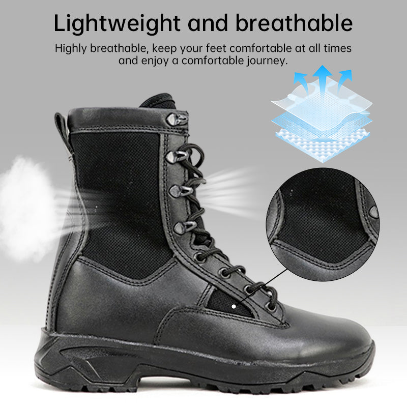 Original Russian military issue. New VKBO 2.0 thermal zone combat boots for men, genuine leather tactical boots.