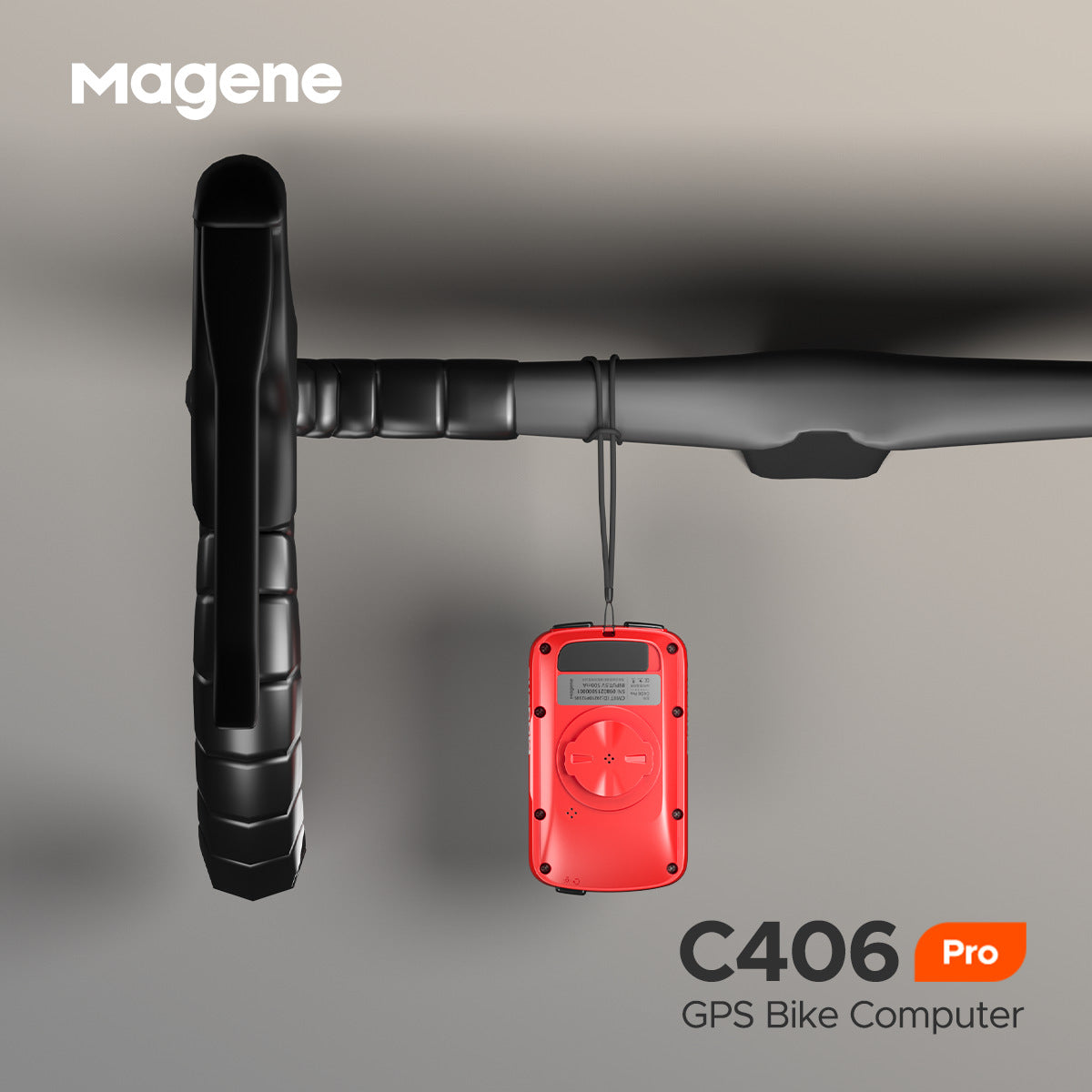 Magene Mckin C406pro Bicycle Wireless Smart Stopwatch English Version GPS Speed Monitoring Riding ANT+