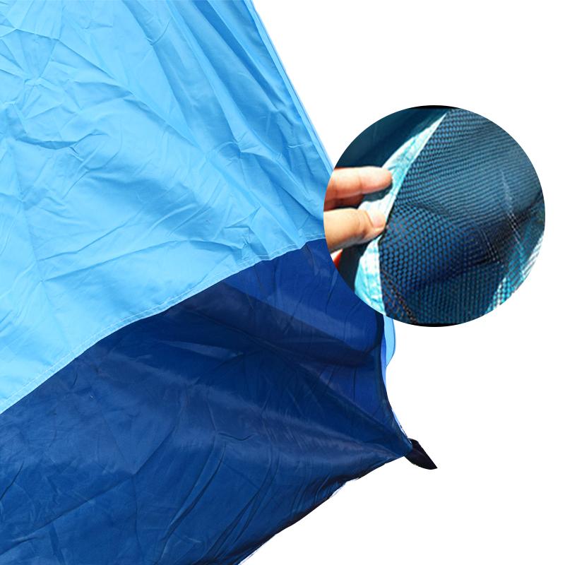 HUI LINGYANG Beach Tent Ultralight Folding  Pop Up Automatic Open  Family Tourist Fish Camping Anti-UV Fully Sun Shade