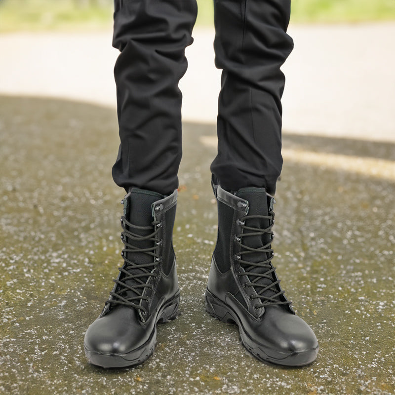 Original Russian military issue. New VKBO 2.0 thermal zone combat boots for men, genuine leather tactical boots.