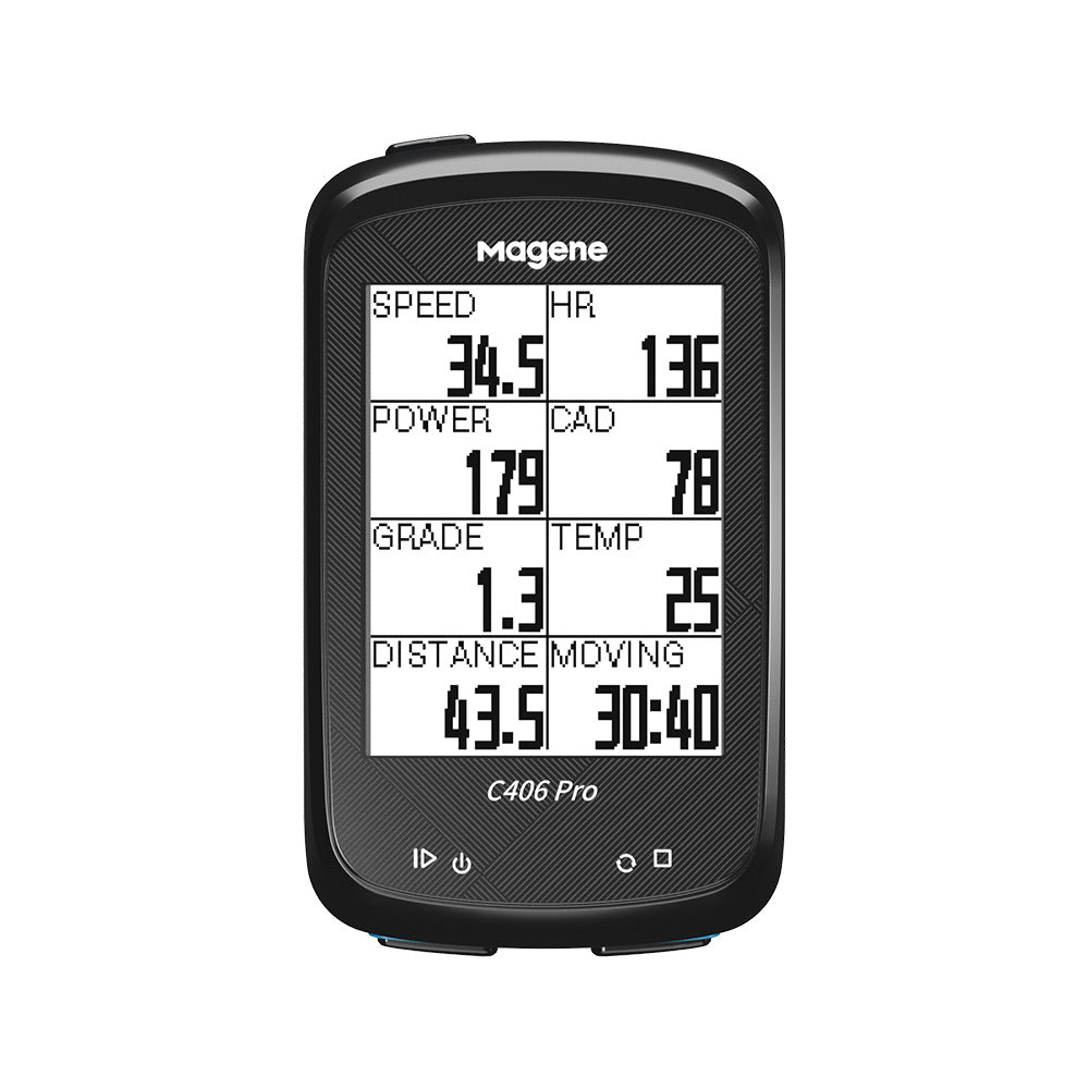 Magene Mckin C406pro Bicycle Wireless Smart Stopwatch English Version GPS Speed Monitoring Riding ANT+