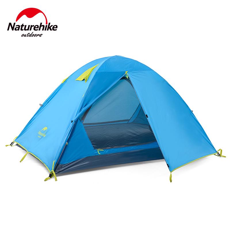 Naturehike Double Door Waterproof Beach Tent Double Layer NH Outdoor One Bedroom Camping 2 Colors